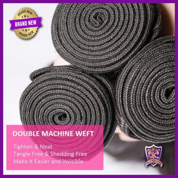 Kinky Straight Human Hair Bundles 14 16 18 Inch Brazilian Virgin Hair